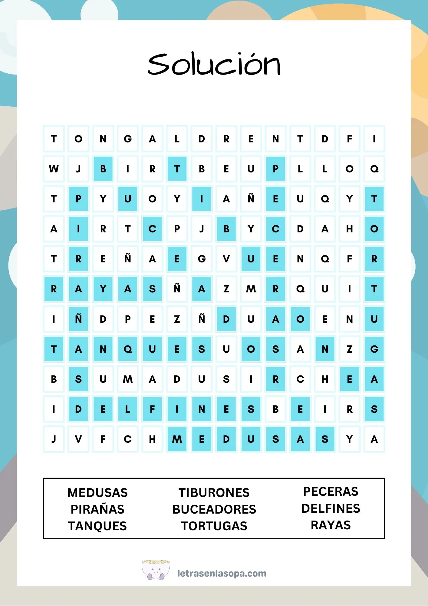 sopas de letras niños dificiles soluciones sopas de letras niños dificiles soluciones