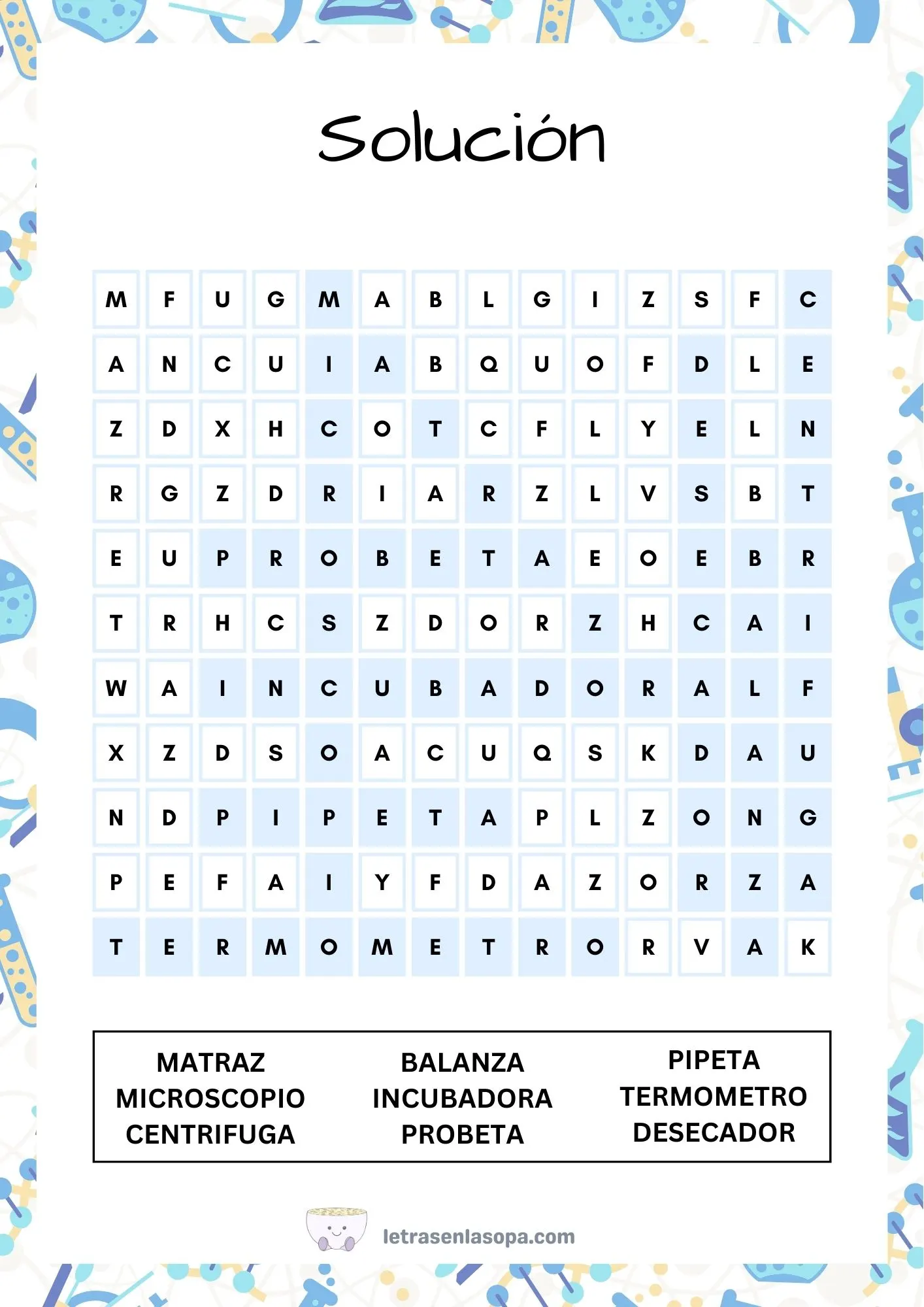 soluciones sopa de letras para imprimir grandes gratis español letra grande laboratorio soluciones sopa de letras para imprimir grandes gratis español letra grande laboratorio
