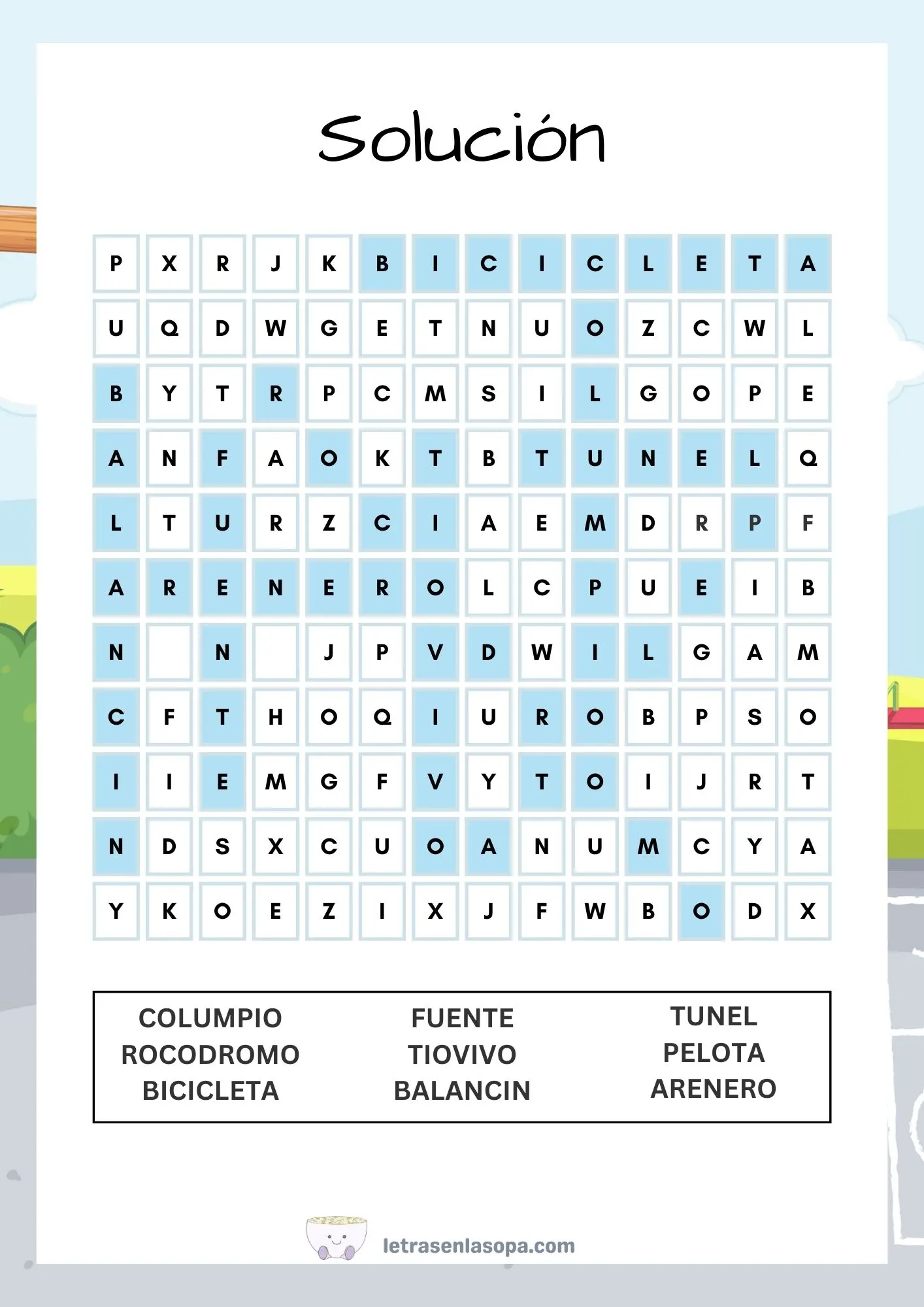 sopas de letras niños dificiles soluciones sopas de letras niños dificiles soluciones